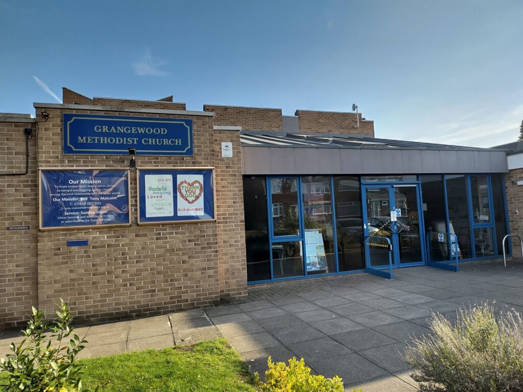 Grangewood Methodist Church, Wollaton, front entrance